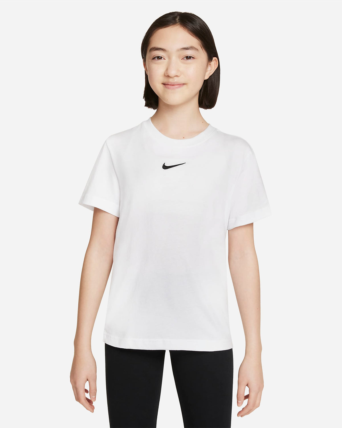 Nike Sportswear Older Kids' (Girls') T-Shirt | White