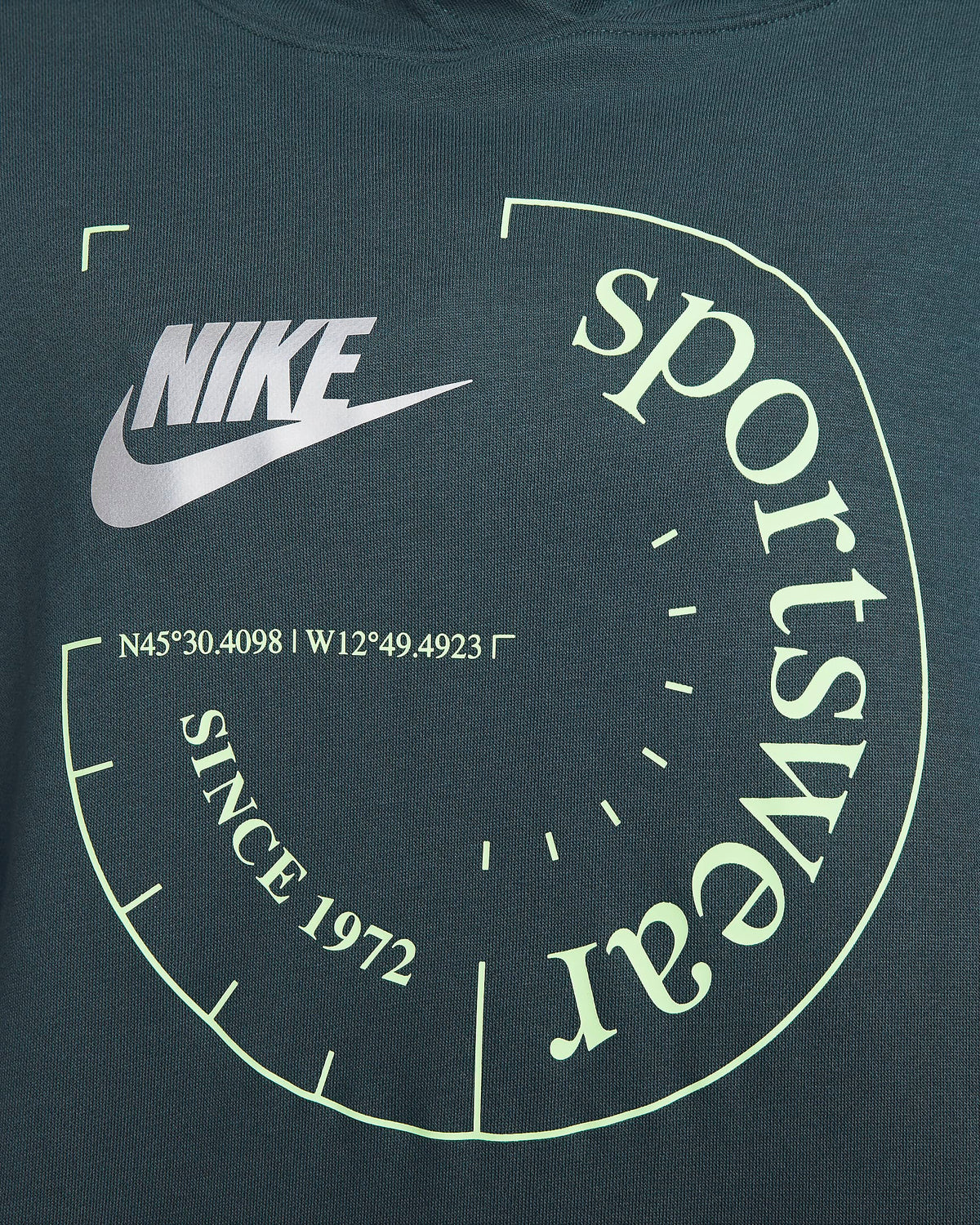 Nike Sportswear Oversized Pullover Hoodie | Deep Jungle