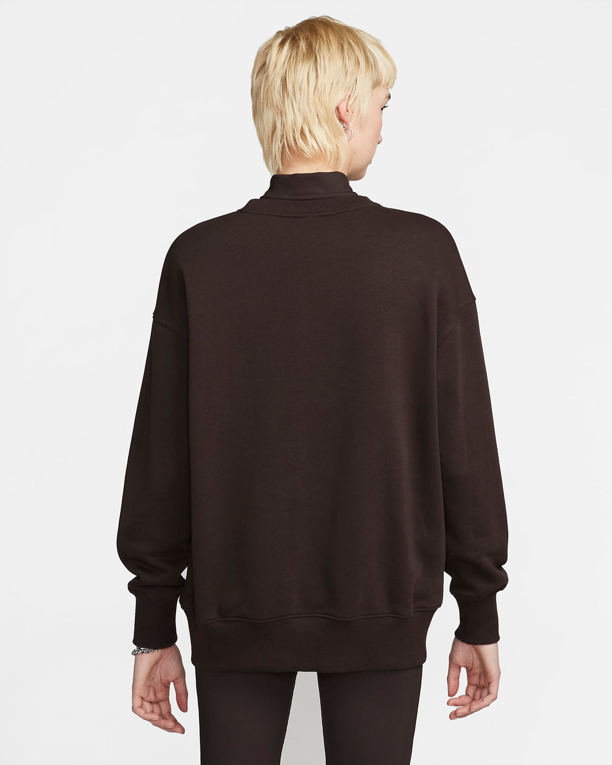 Nike Sportswear Oversized Sports Utility Crew-Neck Sweatshirt | Velvet Brown