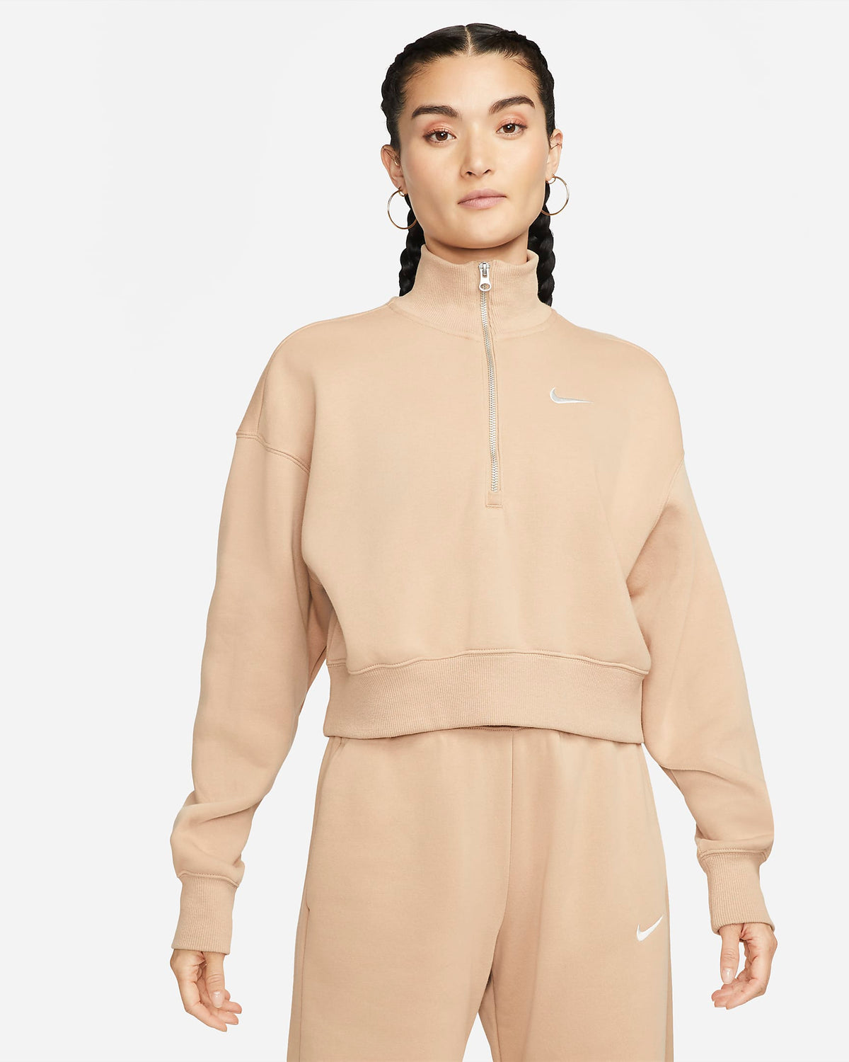 Nike Sportswear Phoenix Fleece Zip | Hemp